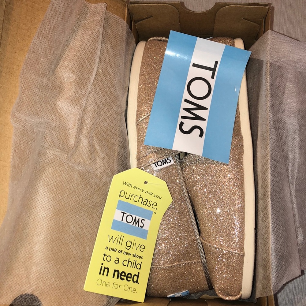Rose Gold TOMS